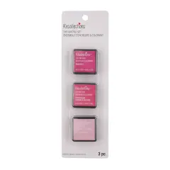 Dye Ink Pad Set by Recollections&trade; Magenta/Bubblegum/Peony