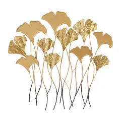 Gold Bohemian Nature Wall Decor, 35" x 1" x 35"