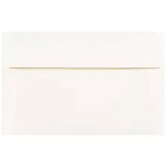 JAM Paper A10 Parchment Invitation Envelopes, 50ct. White