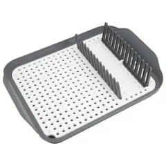 Kitchen Details 2-Tone Self Draining Dish Rack