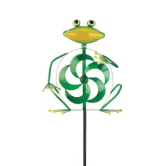57" Frog Garden Stake