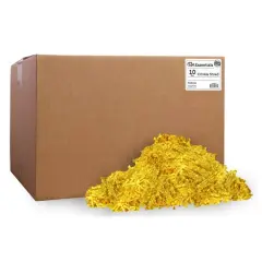 PA Essentials Crinkle Shred Box, 10lb. Yellow