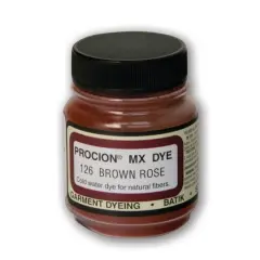 Jacquard Procion&reg; MX Fiber Reactive Dye, 0.67oz. 126 Brown Rose