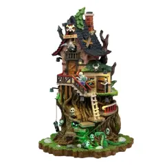 Lemax&reg; Spooky Town&reg; Petrified Forest Tree House