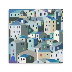 Quiet Village Canvas Giclee
