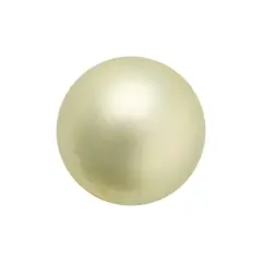 Preciosa Maxima 8mm Glass Nacre Pearls, 20ct. Light Green