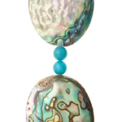Multicolor Abalone Nugget Beads by Bead Landing&trade;
