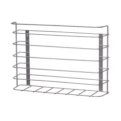 Household Essentials 14.5" Door Mount Cabinet Organizer Silver