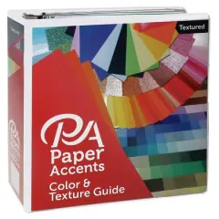 PA Paper&trade; Accents Textured Swatch Color & Texture Guide