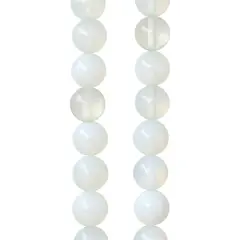 Opal Moonstone Glass Round Beads, 10mm by Bead Landing&trade;