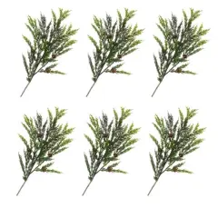 31.5" Pine Leaf & Pinecone Sprays, 6ct.