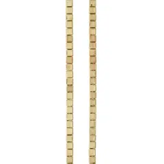 Hamilton Gold Antique Cube Beads, 4mm by Bead Landing&trade;
