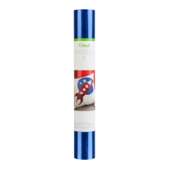 Cricut&reg; Holograph Sparkle Iron-On, 12" x 24" Blue