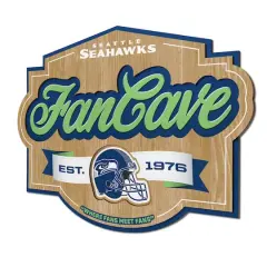 NFL Fan Cave Sign Seattle Seahawks