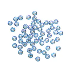 SS16 Round Flatback Austrian Crystals by Bead Landing&trade;, 55ct. Light Sapphire Shimmer