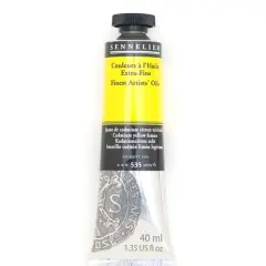 Sennelier Artists' Oil Color, 40mL 535 Cadmium Yellow Lemon S6
