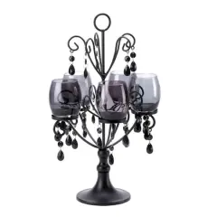 17.5" Midnight Elegance Candelabra