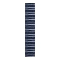 White Stars On Blue Indoor/Outdoor Table Runner