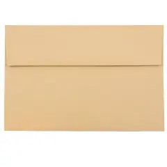 JAM Paper A8 Passport Invitation Envelopes, 50ct. Ginger