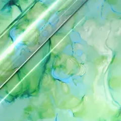 Siser&reg; EasyPatterns&reg; Plus Ocean Waves Heat Transfer Vinyl Green