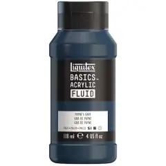 Liquitex&reg; BASICS&reg; Acrylic Fluid, 4oz. Payne's Gray