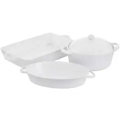 Gibson Elite&reg; Gracious Dining 4-Piece Bakeware Set