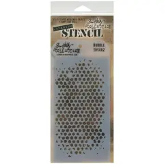 Stampers Anonymous Tim Holtz&reg; Bubble Layering Stencil