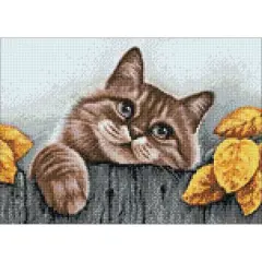 Crafting Spark Village Cat Diamond Painting Kit