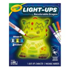 Crayola&reg; Light-Ups Recolorable Dragon
