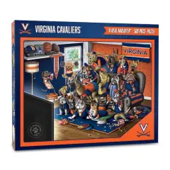 College Football Purebred Fans A Real Nailbiter 500 Piece Puzzle Virginia Cavaliers