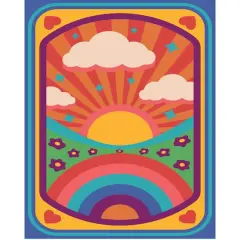 8" x 10" Groovy Sun Paint-by-Number Kit by Artist's Loft&reg;