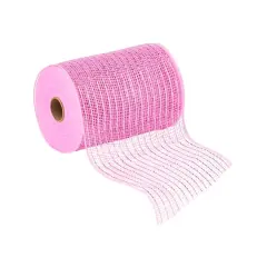 5.5" x 45ft. Mesh Wide Ribbon by Celebrate It&reg; Baby Pink
