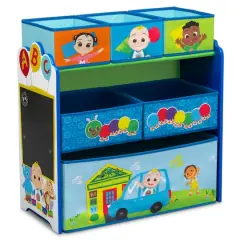 Disney&reg; CoComelon Design & Store 6 Bin Toy Storage Organizer