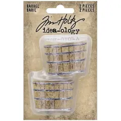 Tim Holtz&reg; Idea-Ology&reg; Mini Barrel Embellishments
