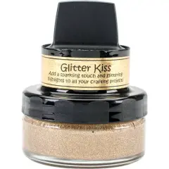 Creative Expressions Cosmic Shimmer Glitter Kiss Sahara Gold