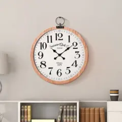 American Clock Co. Vintage Pocket Watch Wall Clock - 27.5"