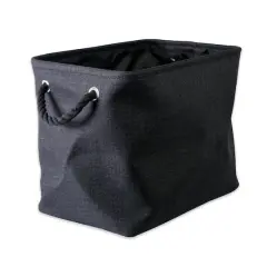 DII&reg; Large Variegated Rectangular Bin Black