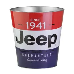 American Art D&eacute;cor&trade; 11" Jeep Since 1941 Decorative Metal Trash Can