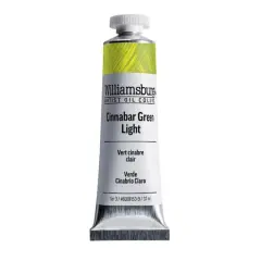 Williamsburg&reg; Artist Oil Colors, 37mL Cinnabar Green Light