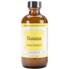 LorAnn Bakery Emulsions Natural & Artificial Flavor, 4oz. Banana