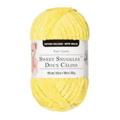 Sweet Snuggles&trade; Yarn by Loops & Threads&reg; Yellow