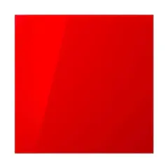 Glowforge&reg; Proofgrade&reg; 12" x 12" Eco Thin Acrylic Sheet Red