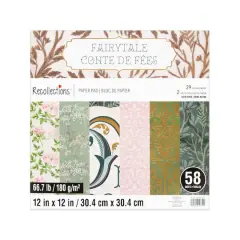 12" x 12" Fairytale Paper Pad by Recollections&trade;, 58 Sheets