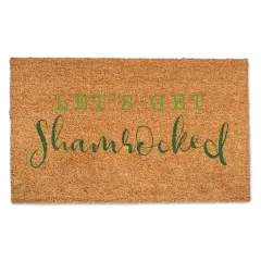 Let's Get Shamrocked Doormat, 30" x 18"