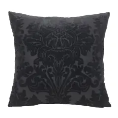 Brocade Softline Throw Pillow by Ashland&reg; Black