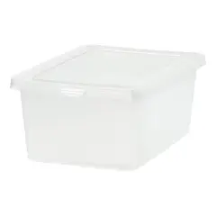 IRIS&reg; 17qt. Snap Top Plastic Storage Boxes, 8ct.
