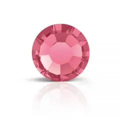 Preciosa MAXIMA SS16 Flatback Czech Crystals, 144ct. Indian Pink