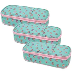 Teacher Created Resources Oh Happy Day Rainbows Pencil Cases, 3ct.