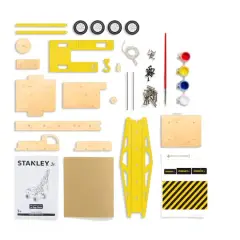 Red Toolbox Stanley Jr Build Your Own Lifting Crane Kit