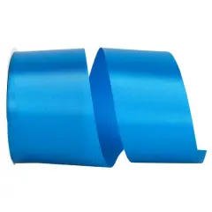 JAM Paper 2.5" x 50yd. Single Face Satin Allure Ribbon Deep Teal